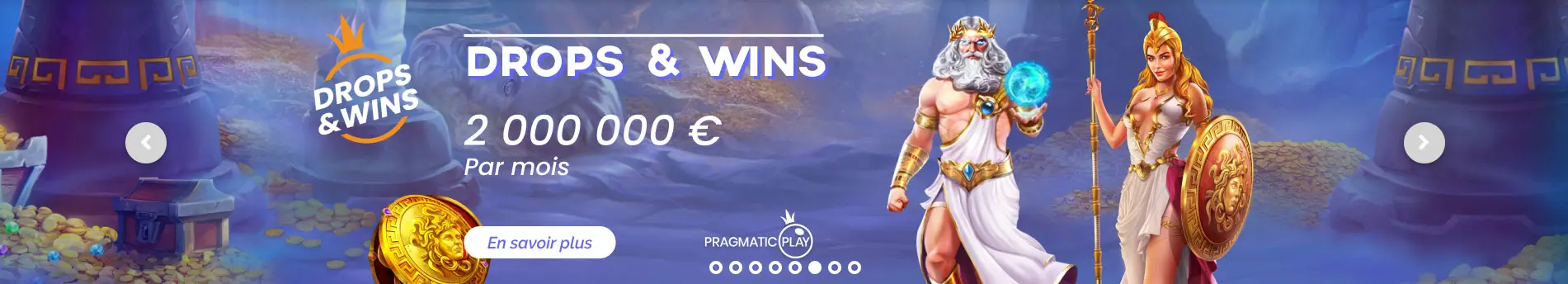 Drop and Wins LEGEND PLAY CASINO 