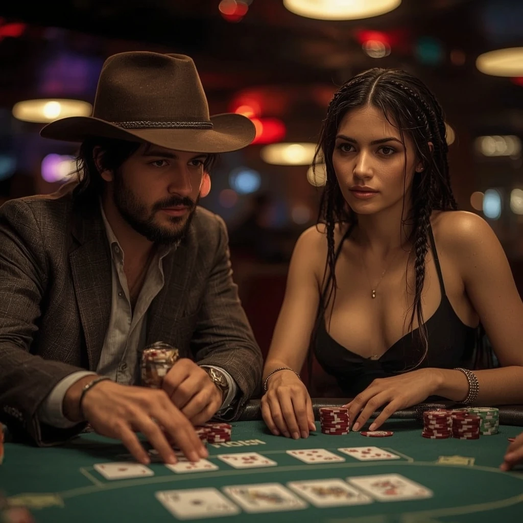 photo de deux joueurs de poker Legend Play Casino