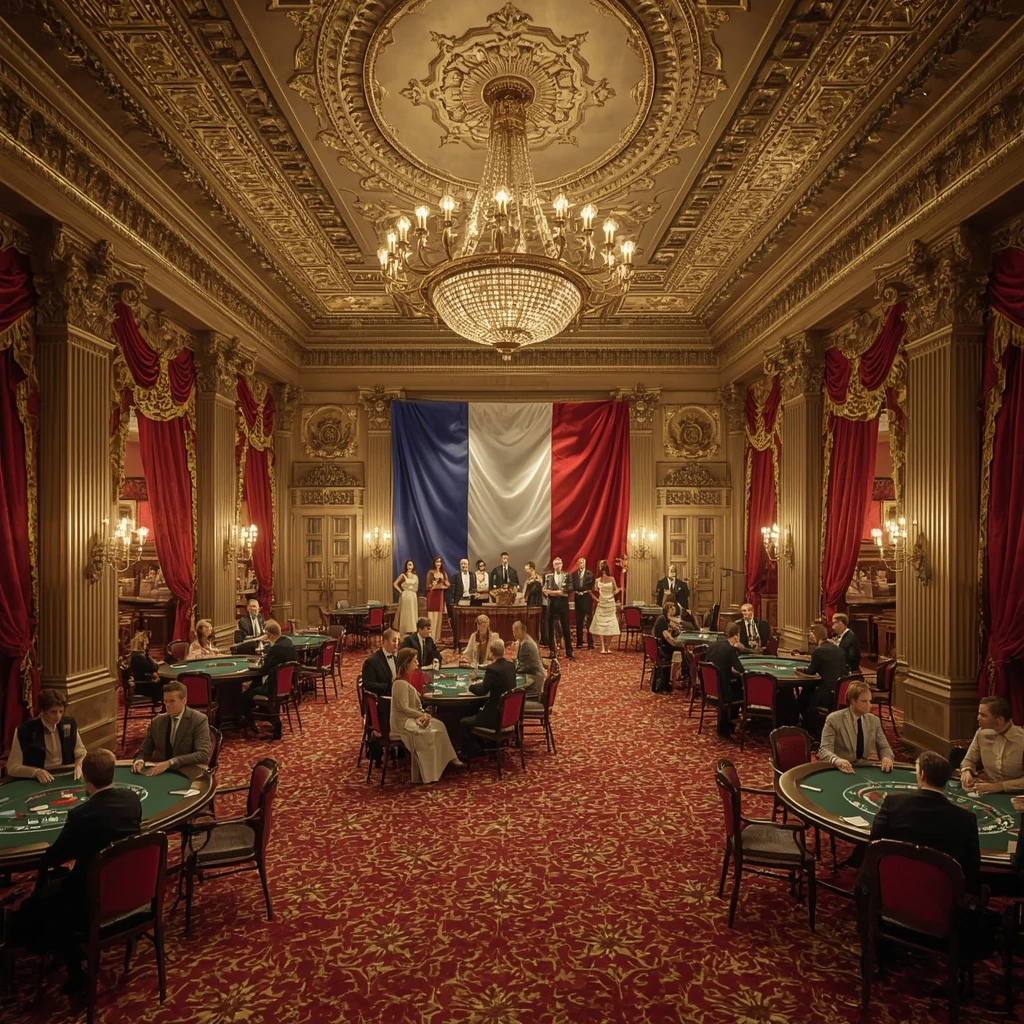 Le casino et le drapeau français LEGEND PLAY CASINO